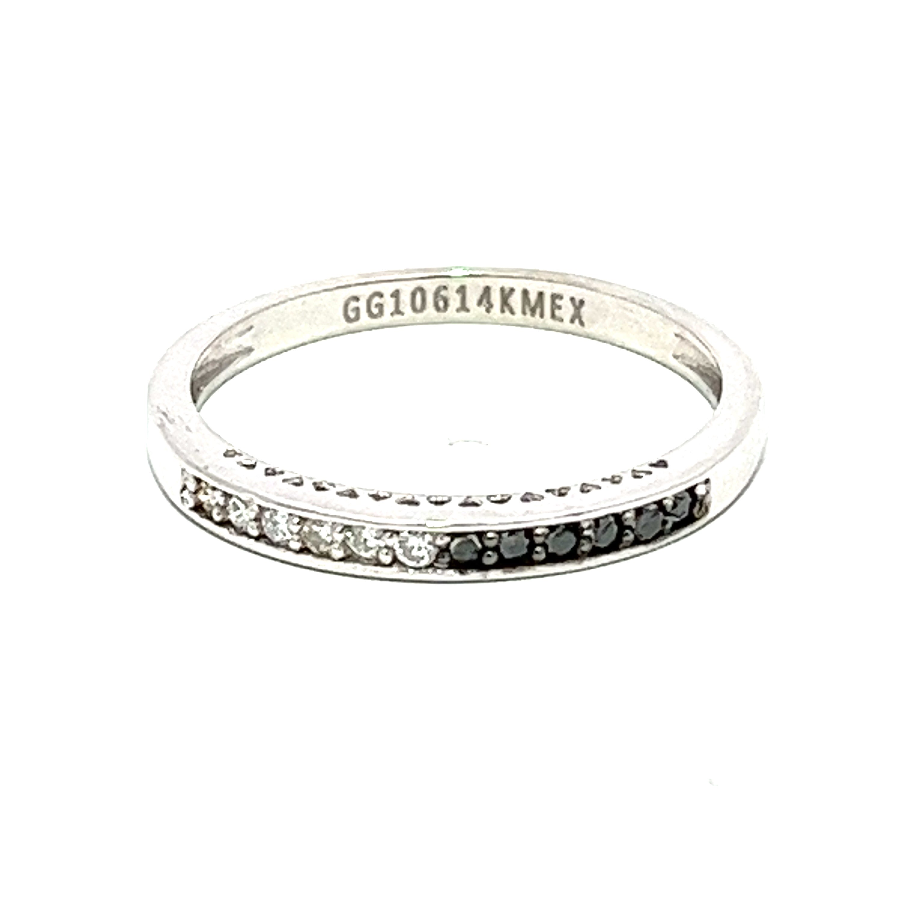 Anillo oro blanco online 10k